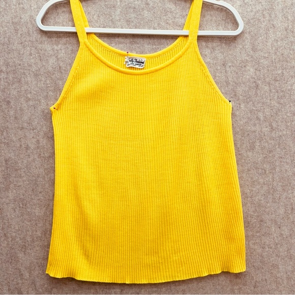 VINTAGE 1970s Knit Camisole, L - Picture 2 of 8